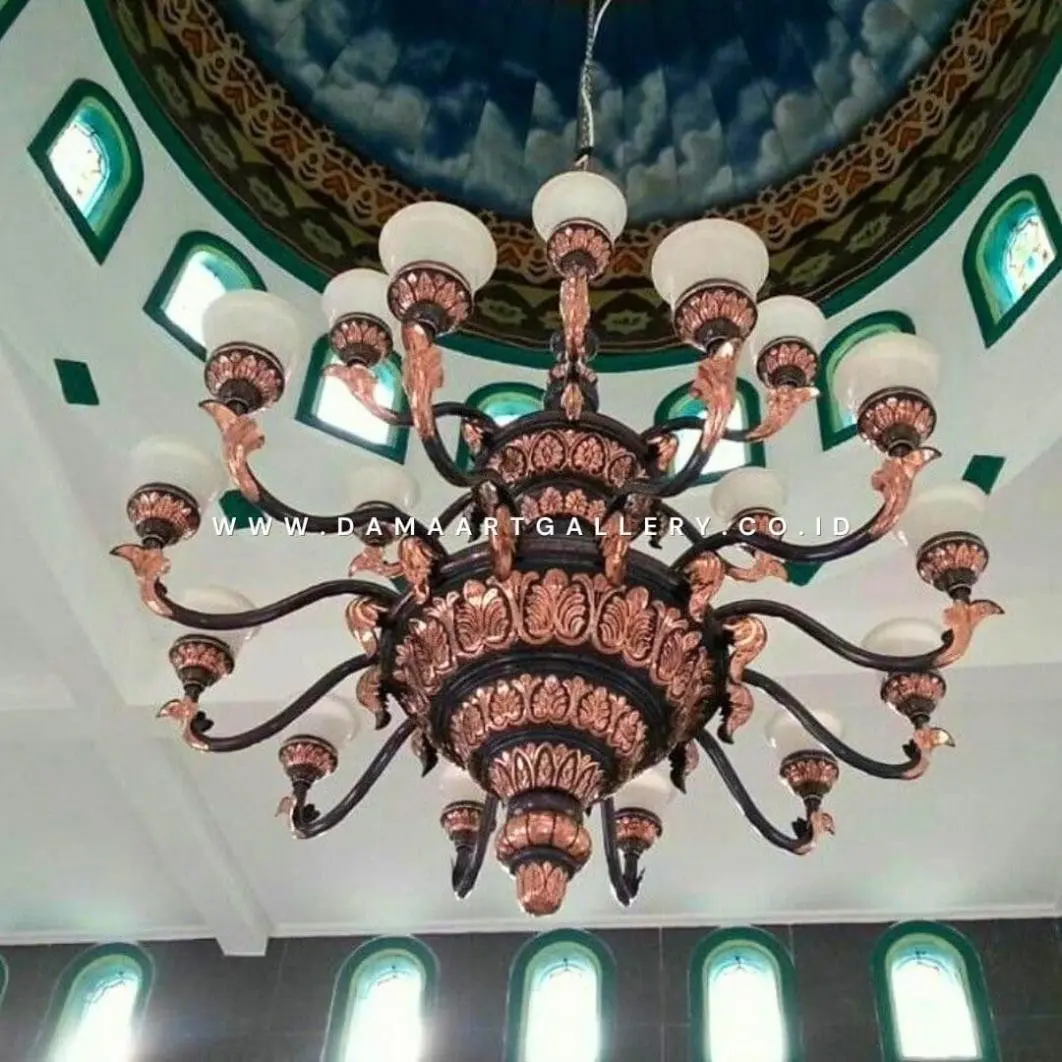 Pesona Lampu Joglo Tembaga Sentuhan Tradisional yang Elegan